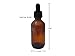 Dropper Stop™ 2oz Amber Glass Dropper Bottles (60mL) with Tapered Glass Droppers - Pack of 80
