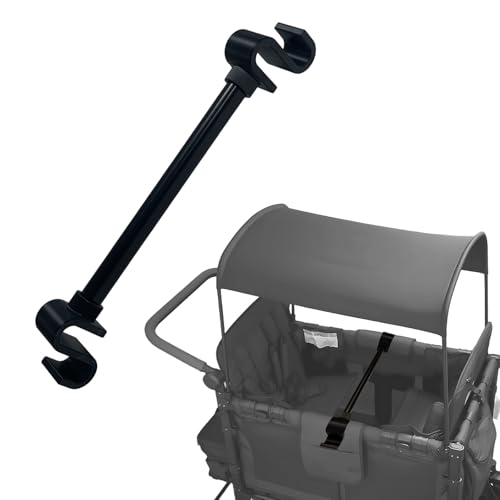 Image of Stroller Wagon Support Bar Compatible with WONDERFOLD W4 Elite Wagon, Wagon Support Bar for WONDERFOLD W4 Veer Wagon - Black