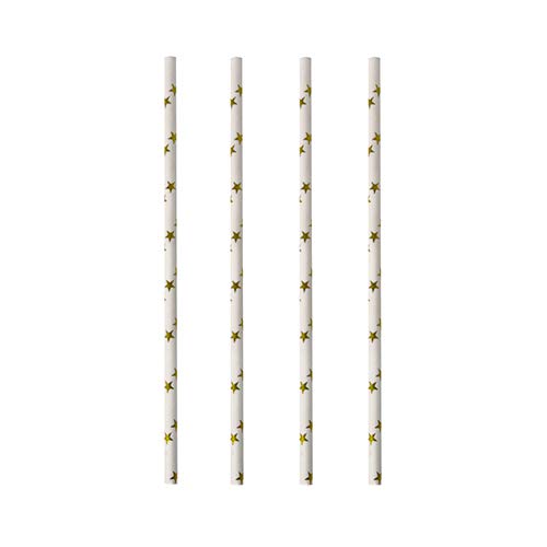 Papstar Star 87515 - Cannucce in carta biologica, ecologiche, diametro: 6 mm, 20 cm, 1000 pezzi