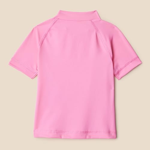 Amazon Essentials Girls and Toddlers' Short Sleeve Rashguard T-Shirt2