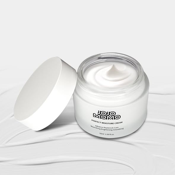 Moisture Cream 50ml - Lightweight K-Beauty Face Cream for Hydration, Makeup Prep, Daily Moisturizer Face Cream Day & Night.