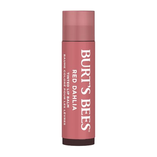 Burt's Bees Tinted Lip Balm, Red Dahlia, 0.15 Ounce