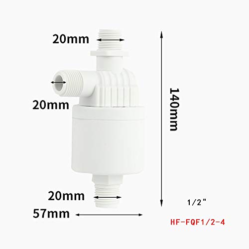 Válvula de control automático con bola flotante externa de 3/4 de pulgada para tanque de torre 4