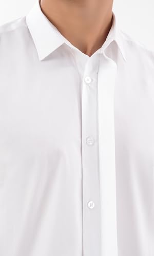 Image of Men's Solid Slim Fit Shirt