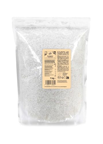 KoRo - Noix de coco râpée bio 1 kg - Naturelle, délicatement séchée, sans sucre ni conservateur