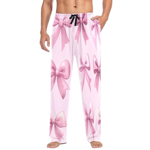 Pantalon de pyjama homme avec poches et cordon réglable pour la maison