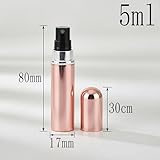 MoniDecor Atomizador Perfume Recargable 4 Piezas, Bote Colonia...