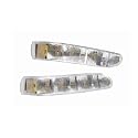 A2208200521 A2208200621 Spiegel Blinker Licht Blinker Lampe for Mercedes Benz W220 W215 S CL Klasse CL500 S500 S600 (Color : Left and Right)