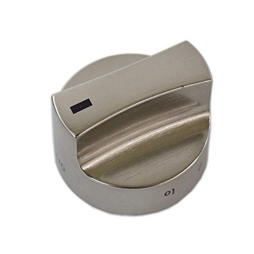 808868202 Range Surface Burner Knob (Stainless) Genuine Original Equipment Manufacturer (OEM) Part Stainless