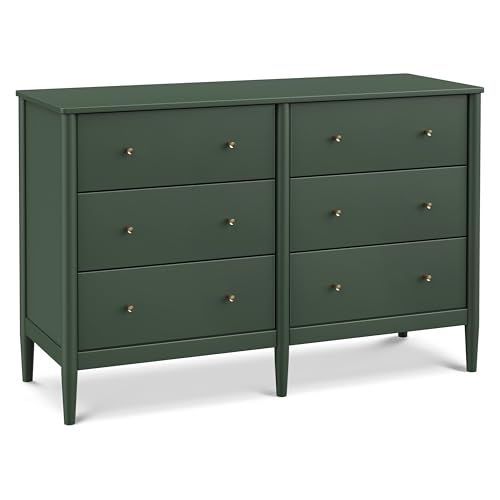 Davinci Frem 6-Drawer Baby Dresser GREENGUARD Gold Certified Forest Green