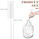 Artcome ​ 3-teiliges Ultimatives 73,7 cm Langer Griff Ballonbürsten-Set für Glasballons mit 3,5 l 6,5 Gallonen – effektive Reinigung für Schmalhals-Gärgefäße – ideal für Wein-, Kombucha- und