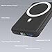 AOGUERBE Magnetic Power Bank, 10000mAh Foldable Wireless Portable Charger with USB-C Cable LED Display, for Mag-Safe Battery Pack 22.5W PD Fast Charging for iPhone 16/15/14/13/12 Pro/Pro Max/Plus/Mini