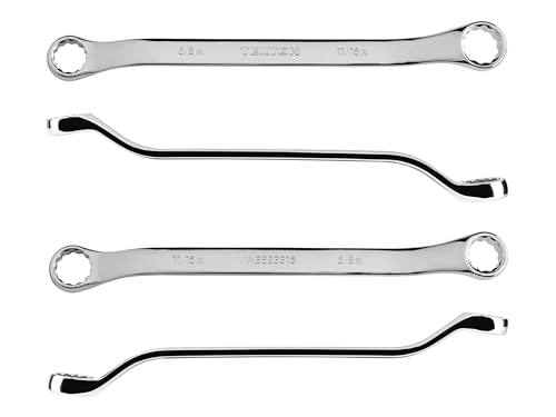 Image of TEKTON 5 /8 x 11 /16 Inch 45-Degree Offset Box End Wrench | WBE23316