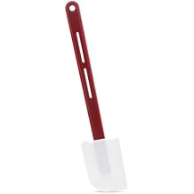 Silicone Rubber Spatula for Baking, 10-Inch Commercial Grade Baking Spatula, Heat Resistant Butter Scraper for Nonstick Cookware