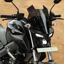 Amazers Choice - Yamaha - MT15 Visor Bike Headlight Visor (Black)