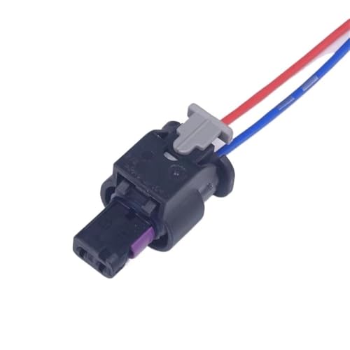 Conector coche compatible con VW 4F0973702 para inyector de bomba de alta presión automotriz