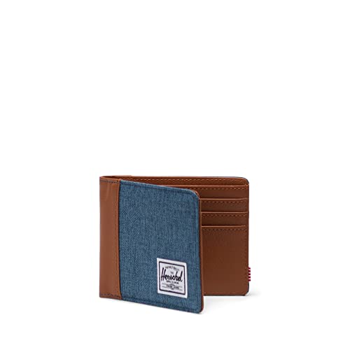 Herschel Hank Wallet Ii, Copen Blue Crosshatch #TOP1