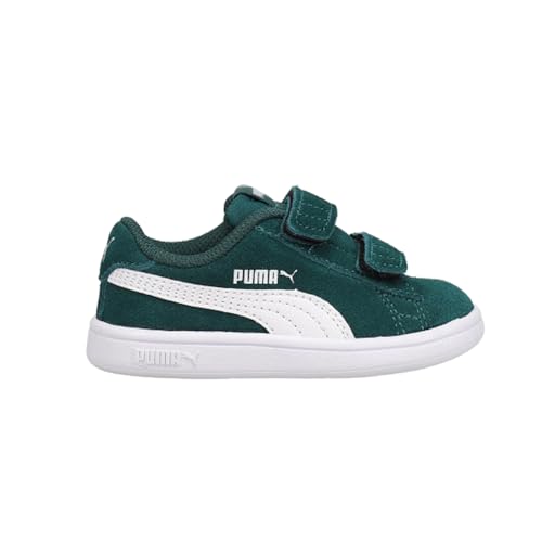 PUMA Toddler Boys Smash V2 Suede Slip On Sneakers Shoes Casual - Green