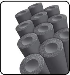 2-5/8" x 6 ft. Elastomeric Pipe Insulation 1" Wall