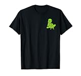 Vintage Alien UFO Weed 420 Alien Grünfläche Cannabis 4:20 T-Shirt