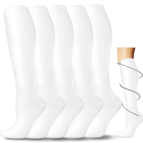 Image of Graduated Medical Compression Socks for Women&Men 20-30mmhg Knee High Sock