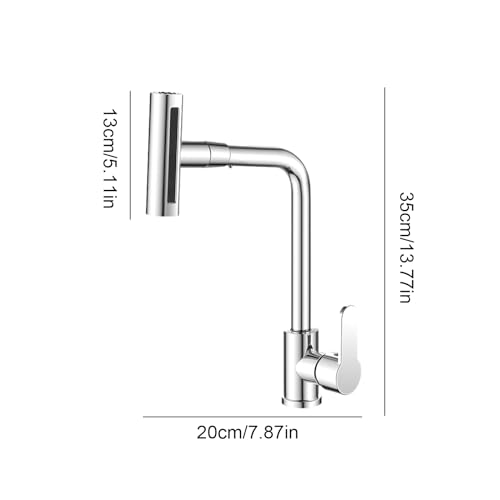 Mitigeur amovible cascade pour évier de cuisine et camping