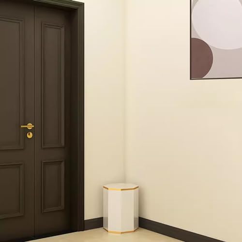 FFCSW Rotatorio zapatero con puertas - Almacenamiento oculto zapato organizador torre para entrada, zapatero multifuncional, de pie zapato organizador para pasillo, entrada, armario(White B,35*45cm)