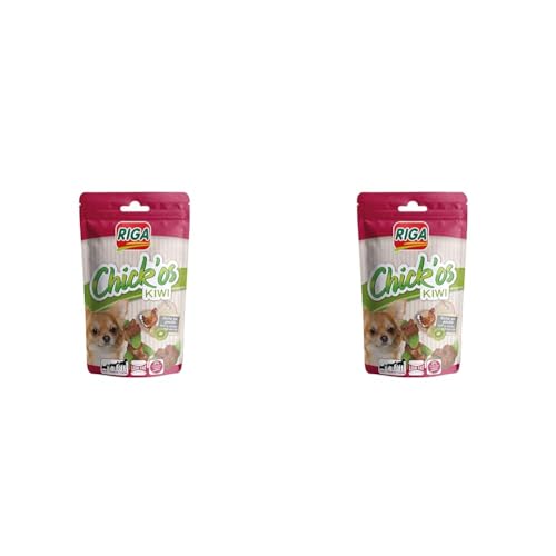 Riga Chick'Os Kiwi Sachet de 70 g (Lot de 2)