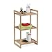 Relaxdays Bambusregal, HxBxT: 70 x 40 x 30 cm, Standregal mit 3 Ablagen, Bad, Küche, Wohnzimmer, freistehend, natur MI 4 günstig Kaufen-Relaxdays Bambusregal, HxBxT: 70 x 40 x 30 cm, Standregal mit 3 Ablagen, Bad, Küche, Wohnzimmer, freistehend, natur