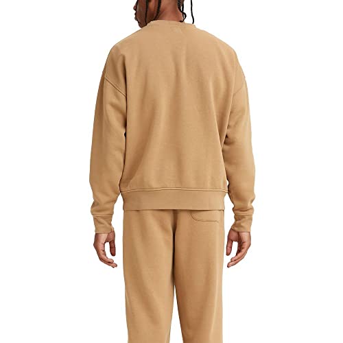 Image of Levi's Men's Crewneck Sweatshirt, Petrified Oak, X-Small