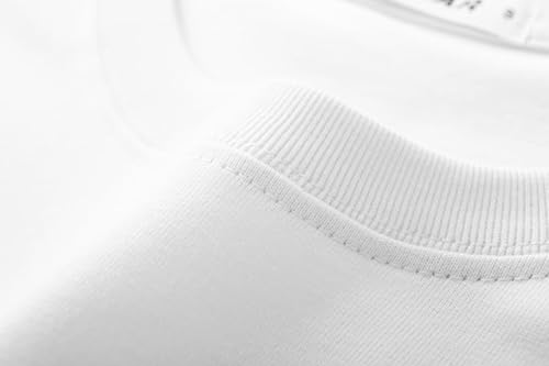 Image of VEL Plain Oversized 100% Pure Heavy Cotton Baggy Fit Drop Shoulder Half Sleeves Round Neck Solid Cotton T-Shirt for Men