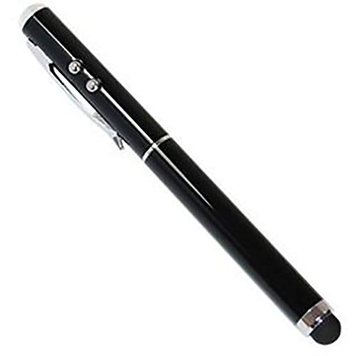 Presentation Capactive Stylus,LED Flashlight,Laser Pointer (Black) For iPad 2,3 iPhone 4,4S Samsung Galaxy Tab 10.1