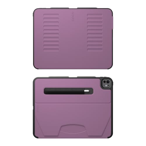 ZUGU CASE for iPad Pro 13 Inch Case (M4 / M5) 2024/2025 - Ultra Slim Protective Cover - Wireless Apple Pencil Charging - Convenient 10-angle Magnetic Stand & Auto Sleep/Wake [ Berry Purple ]