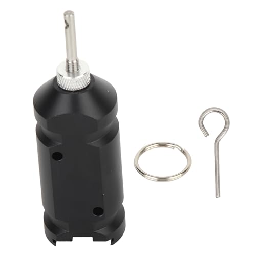 Keenso Alarma tripal perimetral, 12 Alarmas de Alambre de Camping con 22 Adaptadores, Sistema de Alerta Temprana para Seguridad Exterior y Propiedad