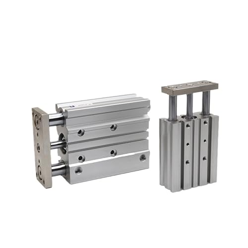 Cylindre pneumatique compact à double effet TCL12 course 40mm pour automatisme - 2