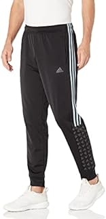 adidas Men's Warm-Up Tricot Regular Badge of Sport Track Pants, Black, Medium