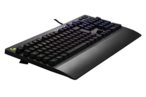 Teclado Gamer Logitech G213 com Layout ABNT2, RGB LIGHTSYNC, Controles de Mídia Dedicados, Design Durável e Resistente à Respingos - Imagem 4