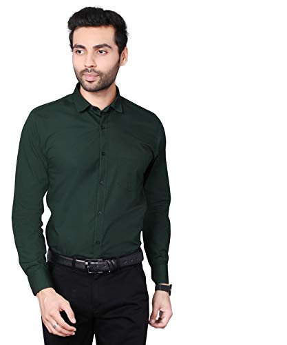 Image of FIFTH ANFOLD Men's Solid Slim Fit Shirt