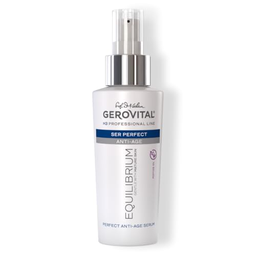 Professional Face Serum with 5% Peptides, Anti-Wrinkle & Intensive Moisturizing Treatment for Mature Dry & Wrinkled Skin