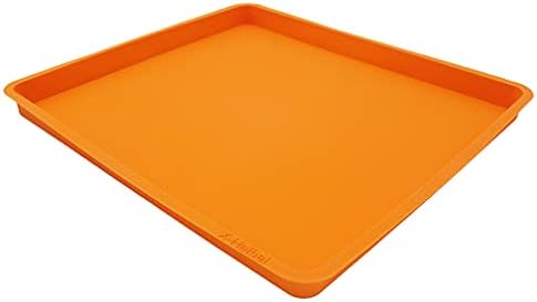 X-Haibei Swiss Roll Cake Mat Flexible Baking Tray Silicone Cookies Mold L10 W11inch H 0.78inch - Thumbnail 3