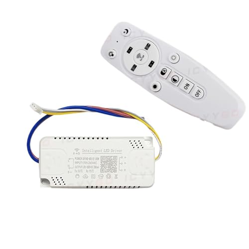 Pilote LED 120W pour plafonnier avec contrôle appli et télécommande 2.4G