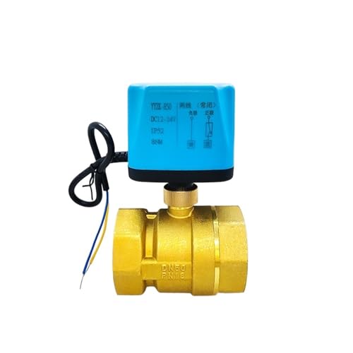 Vanne à bille électrique 2 pouces 24VDC normalement fermée pour eau et fluides