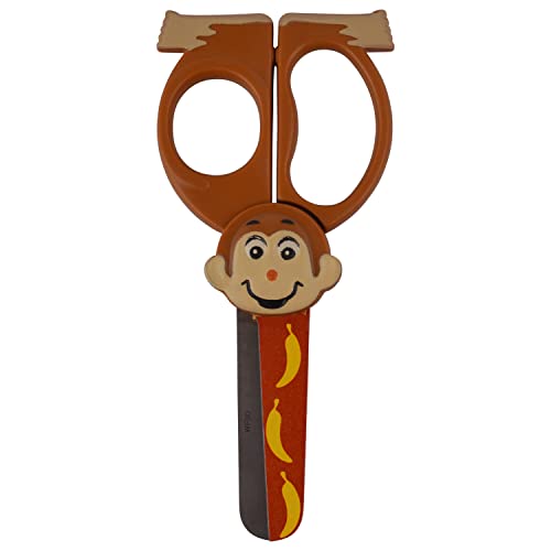 Image of Westcott Wild Ones! 5 inch Kids Scissors, Blunt, Assorted Animal Designs, 6pk