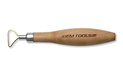 Xiem Tools USA Titanium-Fused Trimming Tools for Pottery and Ceramics (Small Teardrop)