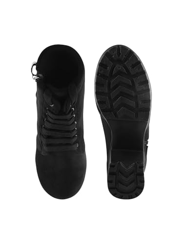 Image of SilverArrow womens Velvet Echo Boots | Classic Design and Western Wears | Short Boot For Casual, Outdoor and Holiday Outings