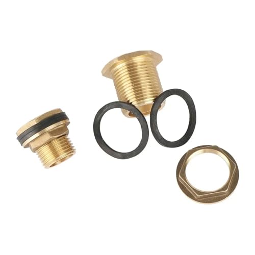 Tubería de cobre con junta de silicona y conector de tanque de latón de 1/2 6