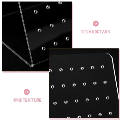 Présentoir bijoux transparent Alipis 20 pièces compactes - 4