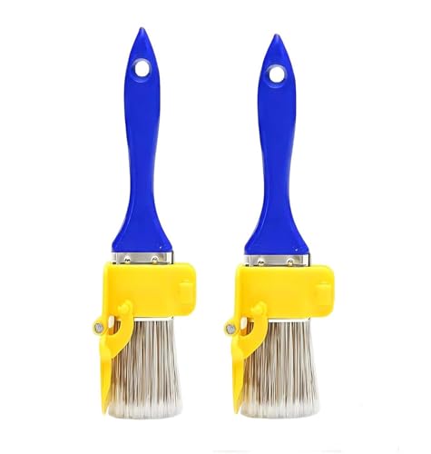 2Pcs Cutting in Paint Brush Edging Paint Brush Interior Wall Concealed Corner Paint Brush