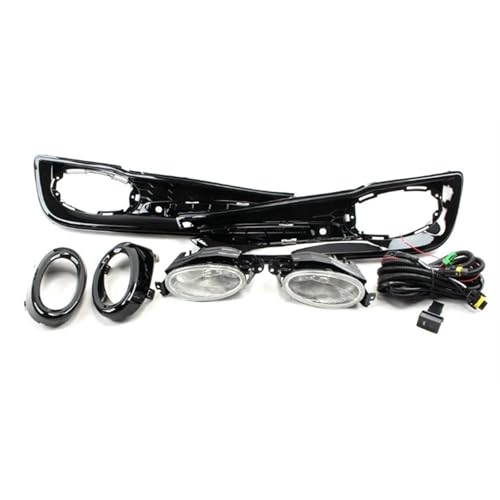 ELOEQCVZ Compatible For CIVIC 2013 2014 2015 Front Fog Lights Car Styling Spot Light Fog Lamps With Switch - 1 Pair