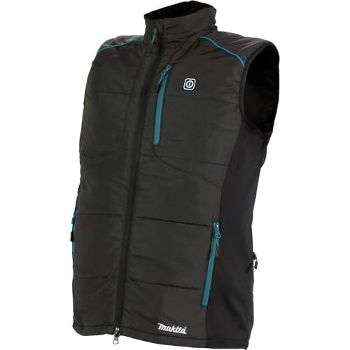 Makita DCV202ZL 18V LXT® Lithium-Ion Cordless Heated Vest, Vest Only (Black, Large)